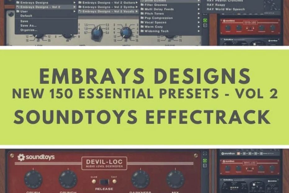 Embrays Designs 150 Presets Essential Racks Vol.2