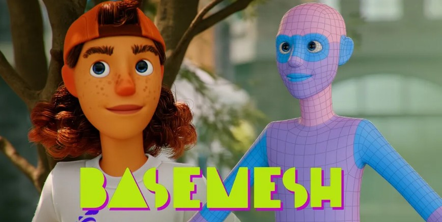 BlenderMarket – Basemesh | Create Stylized Characters Quickly With Blender