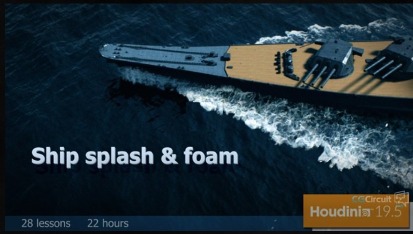 CGCircuit – Ship Splash and Foam