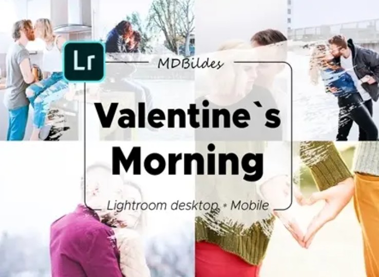 CreativeMarket – 5 Lightroom Presets Valentines Day 4423211