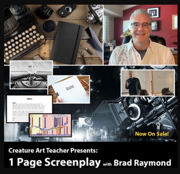Creature Art Teacher – 1 Page Screenplay: Story & Screen Writing