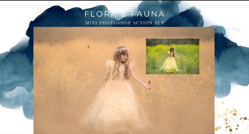 Finding North Education – Flora & Fauna Mini Photoshop Action Set + Editing