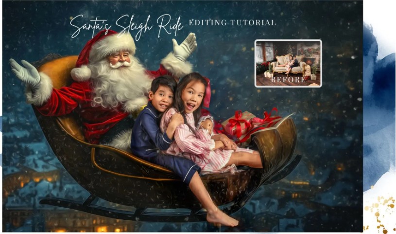 Finding North Education – Santa’s Sleigh Ride Editing