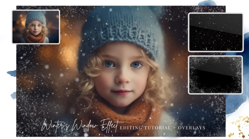Finding North Education – Winter’s Window Effect Editing Tutorial Includes Overlays