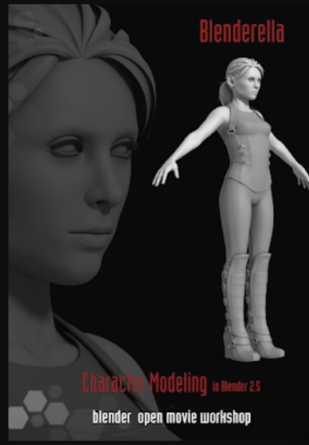 Angela Guenette – Blenderella – Character Modeling In Blender 2.5