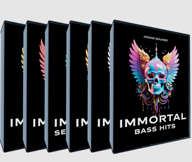 Ultimate collection of bass samples for any genre. Whether you are producing Dubstep, Riddim, Tearout, Drum & Bass, or anything in between, IMMORTAL Bass Hits will give you the edge you need to stand out from the crowd. This product contains 90 high quality bass samples, ranging from deep and dark to punchy and aggressive. IMMORTAL: Bass Loops Collection 56 bass loops created with dedication, effort and creativity that will allow you to build tracks in a much easier way. Experiment with these loops so you can create dubstep, tearout, riddim or any genre of bass music. IMMORTAL: FX Collection A total of 60 rare and creative fx samples to bring life, background and fullness at your project. This is a great collection such this fit in any genre inside the electronic music as outside. IMMORTAL: Drums Collection Premium collection of 95 drums and percussion samples. This collection has isolated sounds or in the form of loops created with the best tools available, so you can create quality content in the freest way you want. IMMORTAL: Melodies Collection Exclusive collection of melodies loops. From lovely and smooth sounds, to epic and cinematic. This collection will be the starting points in your creativity. IMMORTAL: Serum Presets Collection Unique and creative 50 bass presets for Serum With custom macros, these serum presets will be of great help to you, since they were created with a lot of dedication so that you can build powerful and creative tracks.