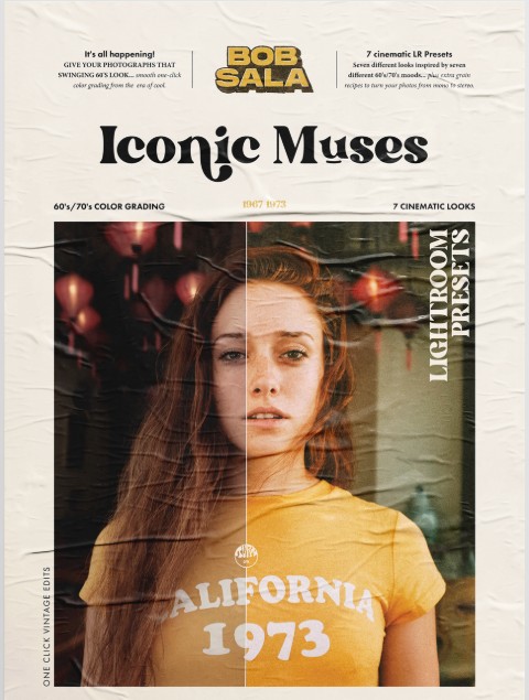 Bob Sala – Iconic Muses (1967-1973) Presets