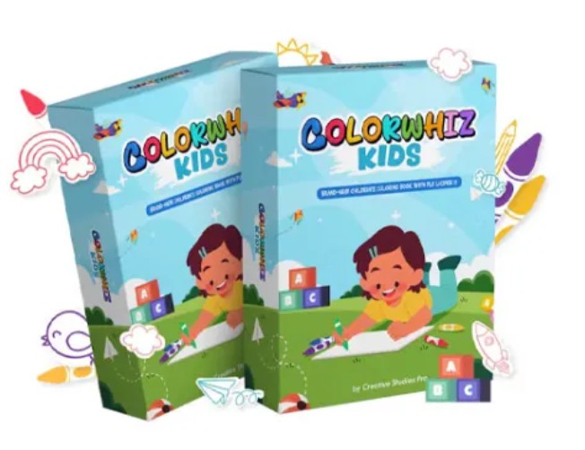 ColorWhiz Kids – Seize Coloring Book Market with Our Exclusive PLR Children’s Coloring Books