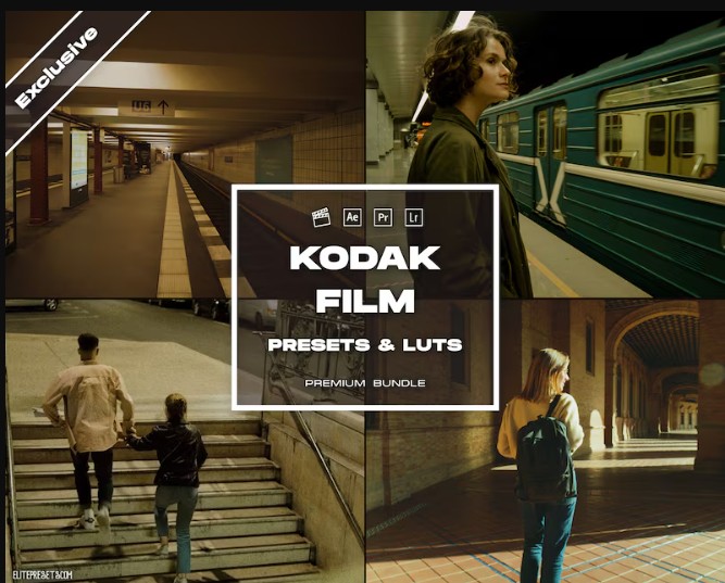 Etsy – 17 Real Kodak Film Emulation Presets & LUTs