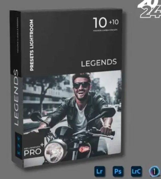 Hellopresets – Legends in BLVCK Lightroom Presets