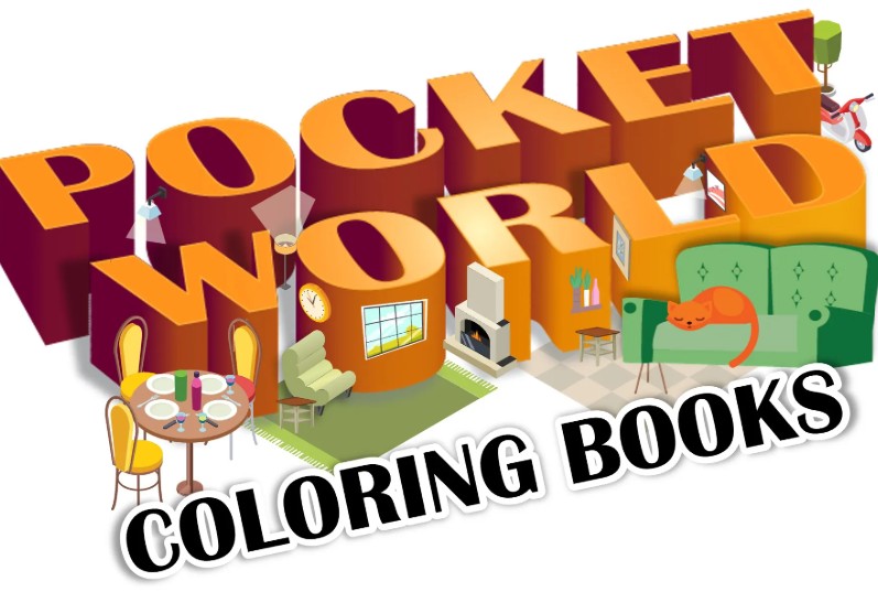 Hot Book Niches – Pocket World Coloring Books