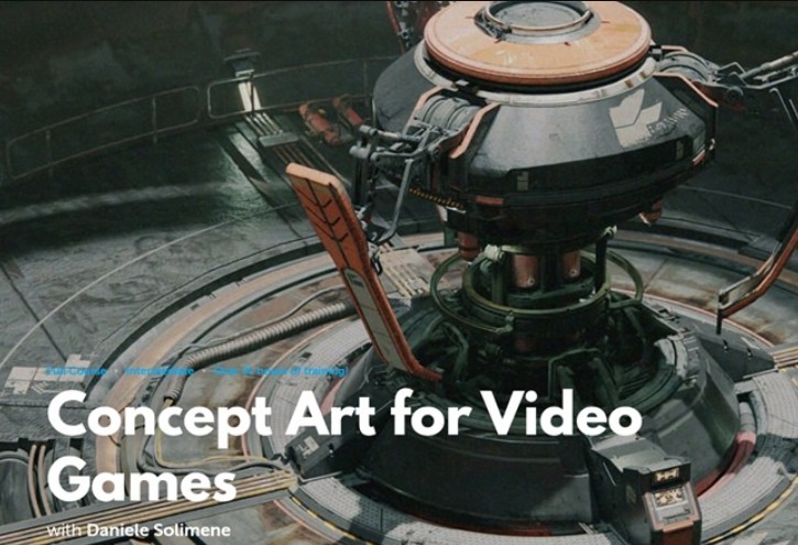 LearnSquared – Concept Art For Video Games by Daniele Solimene