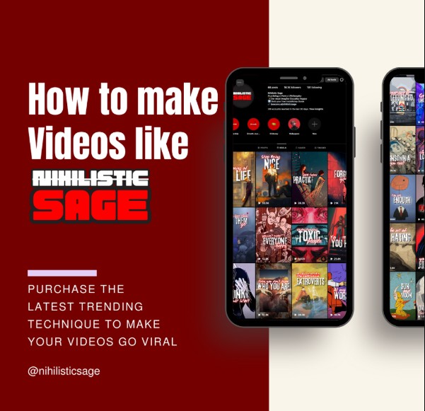 NihilisticSage – How To Make Videos Like NihilisticSage