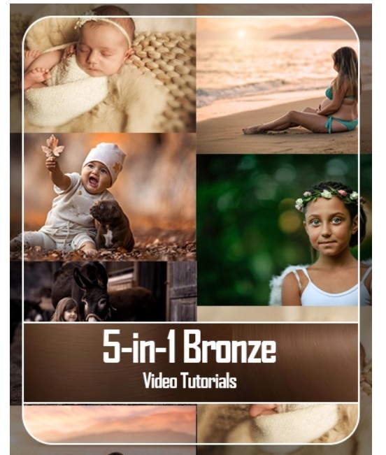 PhotoWhoa – 5-In-1 Bronze Photo Editing Tutorials