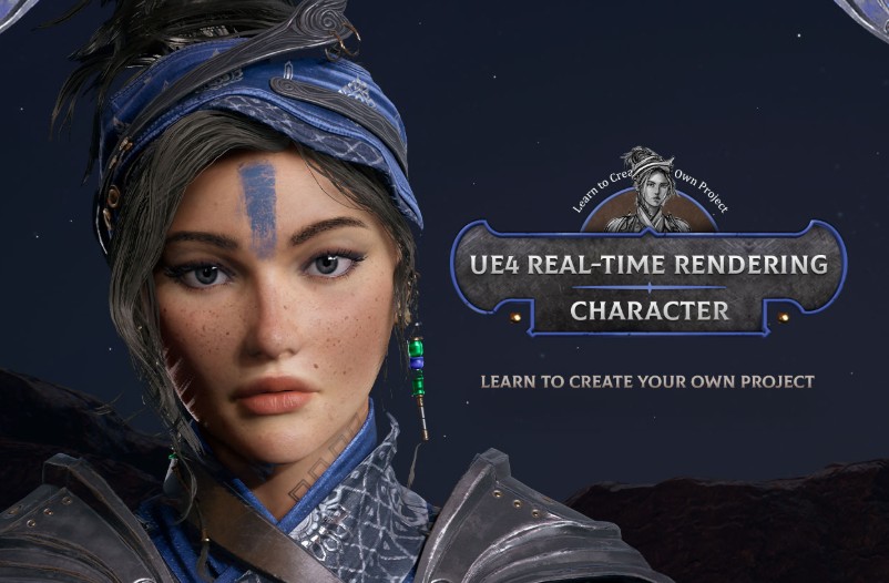 Wingfox – UE4 Real-time Rendering Character