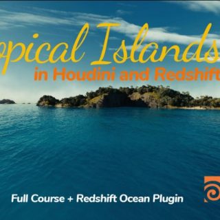 CGCircuit – Tropical Islands in Houdini and RedShift