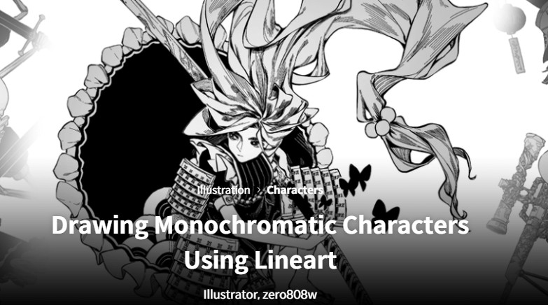 Coloso – Drawing Monochromatic Characters Using Lineart