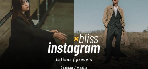 Instagram Bliss – Actions and presets
