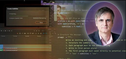 Mixinglight – Connecting the APIs: From DaVinci Resolve To OpenAI