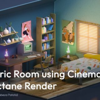 Patata School – How to Make an Isometric Room in Cinema 4D and Octane