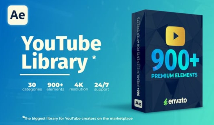 Videohive Youtube Pack – Transitions 54305059 