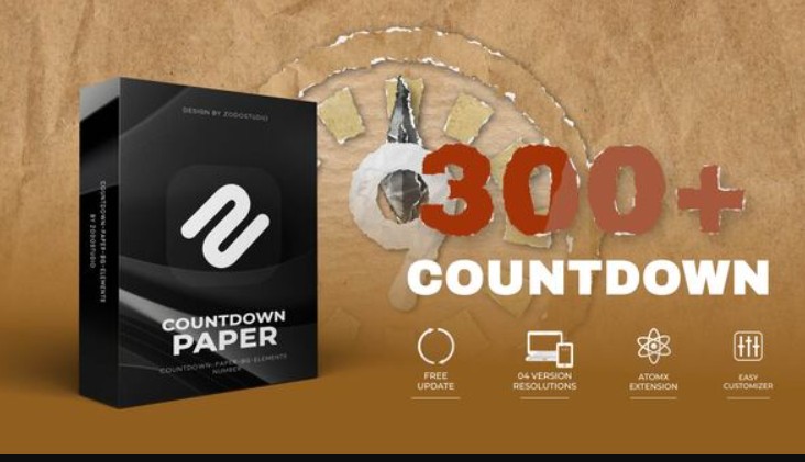 Videohive – Countdown Paper – 54785049