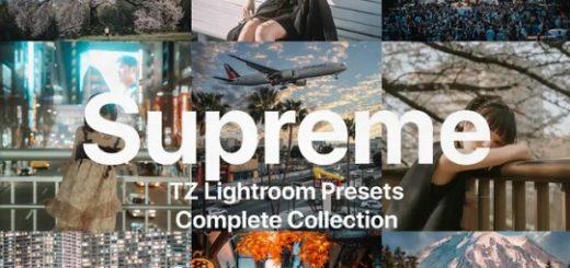 Supreme – TZ Lightroom Presets