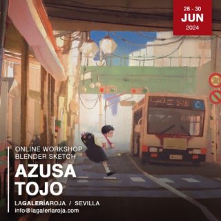 Azusa Tojo – Sketching in Blender
