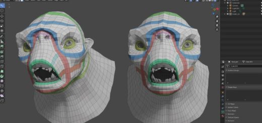 Flippednormals – Retopology in Blender