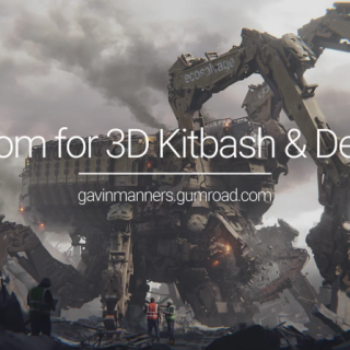 Gumroad – Vizcom for 3D Kitbash & Design